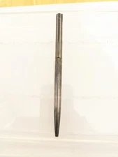 D1 Striate Silver Plate S.T. Dupont Classic Ballpoint Pen