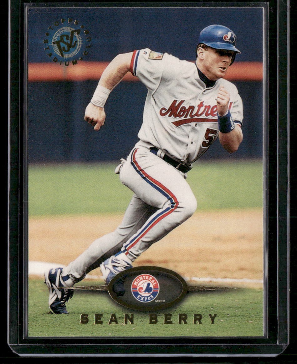  1995 Topps Stadium Club Sean Berry #391 FAST SHIPPING BUY 5 GET 5 CHEAP CARDS