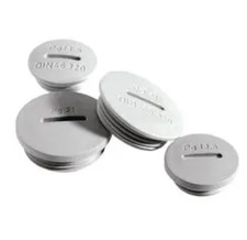 Lot of 80x LAPP 52005970 Hole Plug, Skindicht IP54, Grey, PS, PG13.5, 25mm