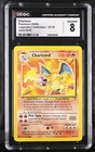 CGC 8 Charizard 3/110 Lava Deck Non-Holo Legendary Collection Pokémon Card