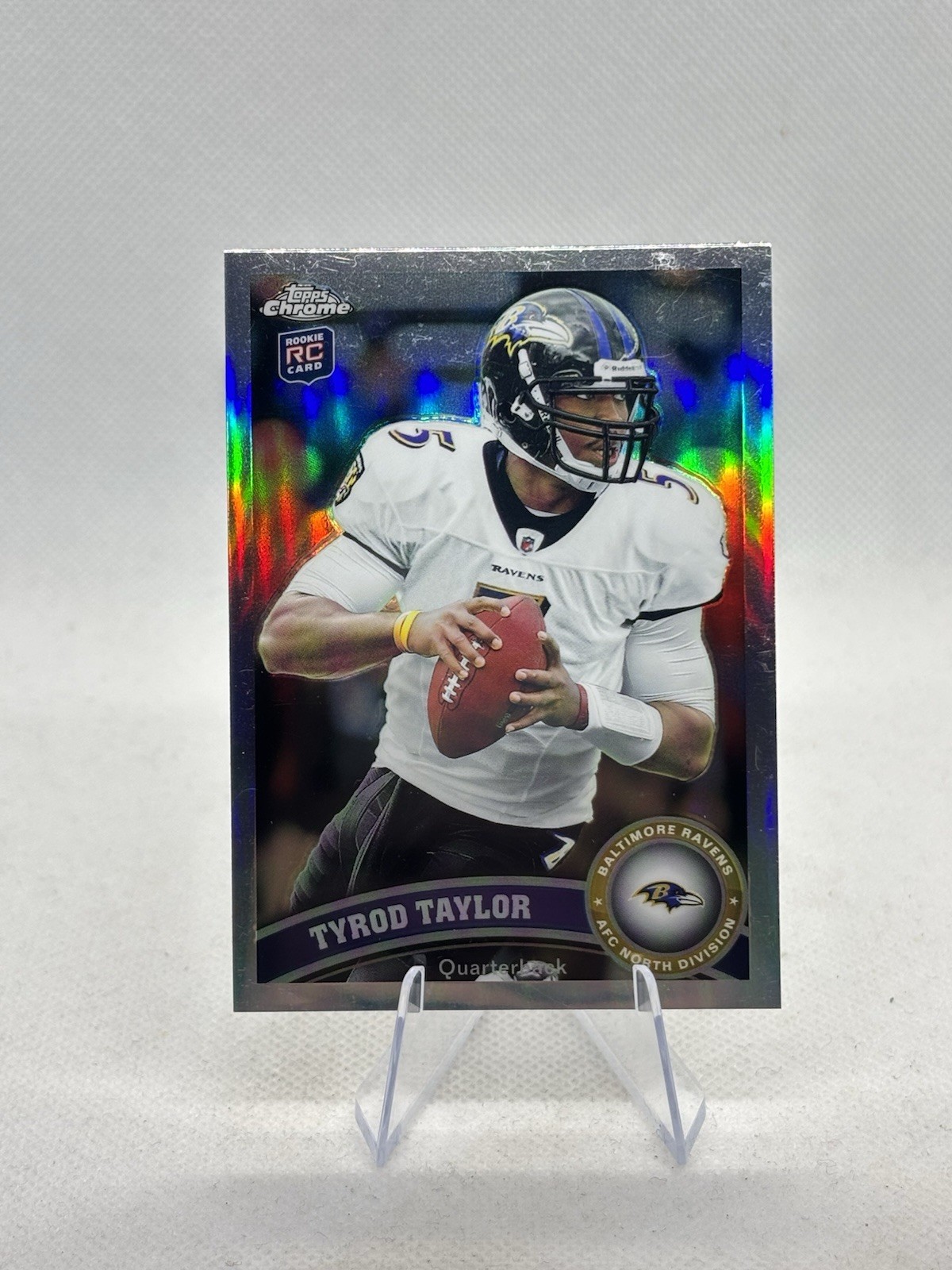 Tyrod Taylor Topps Chrome #26 Refractor