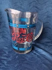 Vintage Pepsi Cola Pitcher Tiffany Style Stained Glass