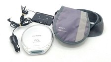 Sony D-EJ368CK Silver Portable CD Walkman - Works