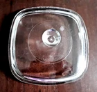 Pyrex Corning Ware Ribbed Glass Lid A7C for 1 qt, 1 1/2 qt & 1 3/4 qt Casseroles
