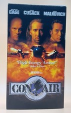 Con Air VHS 1995 John Malkovich Nicolas Cage  Buy 2 Get 1 Free 