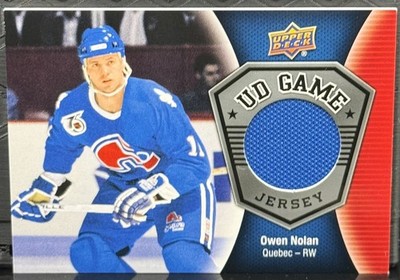 2016-17 Upper Deck Series 1 Game Jersey #GJ-ON Owen Nolan - Blue Group B 1:2311