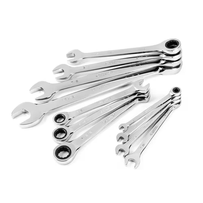 #ad HUSKY Ratcheting SAE Combination Wrench Set 11 Piece $85.85