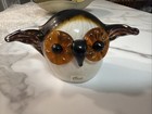 Dale Tiffany Majestic Owl Glass Figurine | Paperweight — photo 1