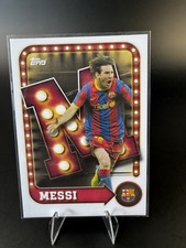 2025-26 Topps FC Barcelona Collector Tin Lionel Messi Name in Lights #27