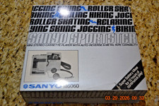Sanyo Sportster Auto Reverse M6060 Stereo Cassette Player With Box - Complete