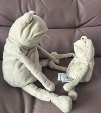 Soft Jellycat Fergus Frog Plush 18cm / 33cm Green Stuffed Animal New with Tags