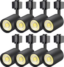 8 Pack J Track Lighting Heads 10W Dimmable Track Light Heads for Juno Track L...