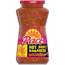 Pace Hot Honey Habanero Sweet and Spicy Salsa 16oz Jar
