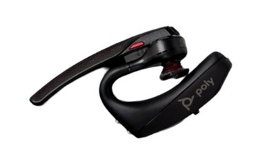 Poly Voyager 5200 UC Single-Ear Bluetooth Headset with Noise Cancellation, USB-A