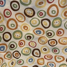 CoCalo Baby Crib Sheet Lion Circle Theme Standard Size
