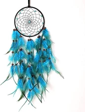 MOONFLY Dream Catchers Handmade Traditional Feather Hanging Home Wall Decoration