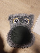 MONT CHALET Wärmflasche Kuschel-Eule Hochflor-Fellimitat ca. 30x39cm, 2L