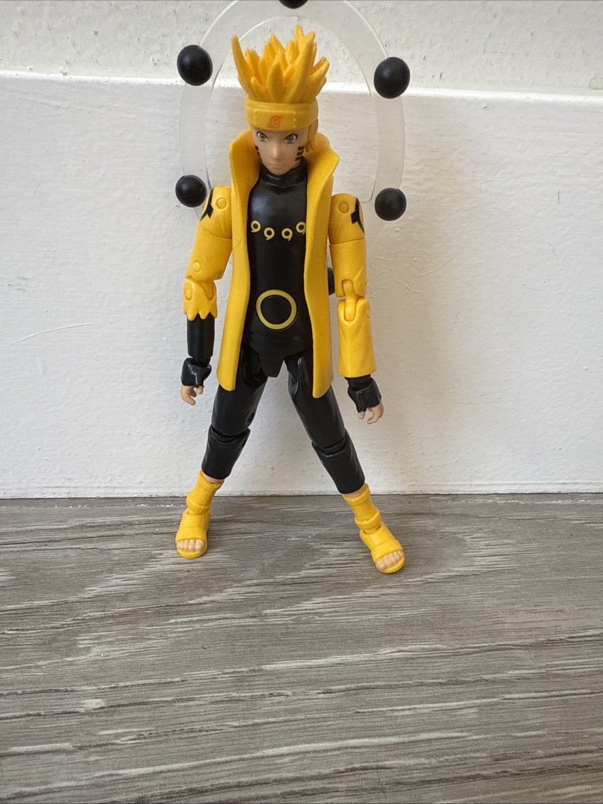 Naruto Anime Heroes Naruto Uzumaki Sage of Six Paths Mode Action FigureUsed But In Exelent Condition
