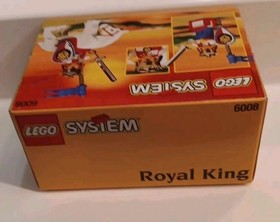 LEGO 6008 Castle Royal Knights Royal King NEW Sealed Set Vintage 1995