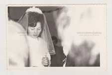 Through the Crowd Pensive Young Woman Bride Captured Uniquely in Unusual Photo