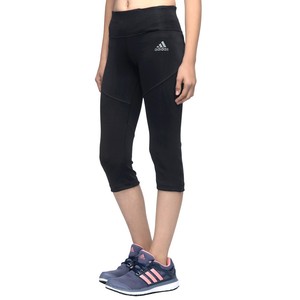 adidas plain black leggings