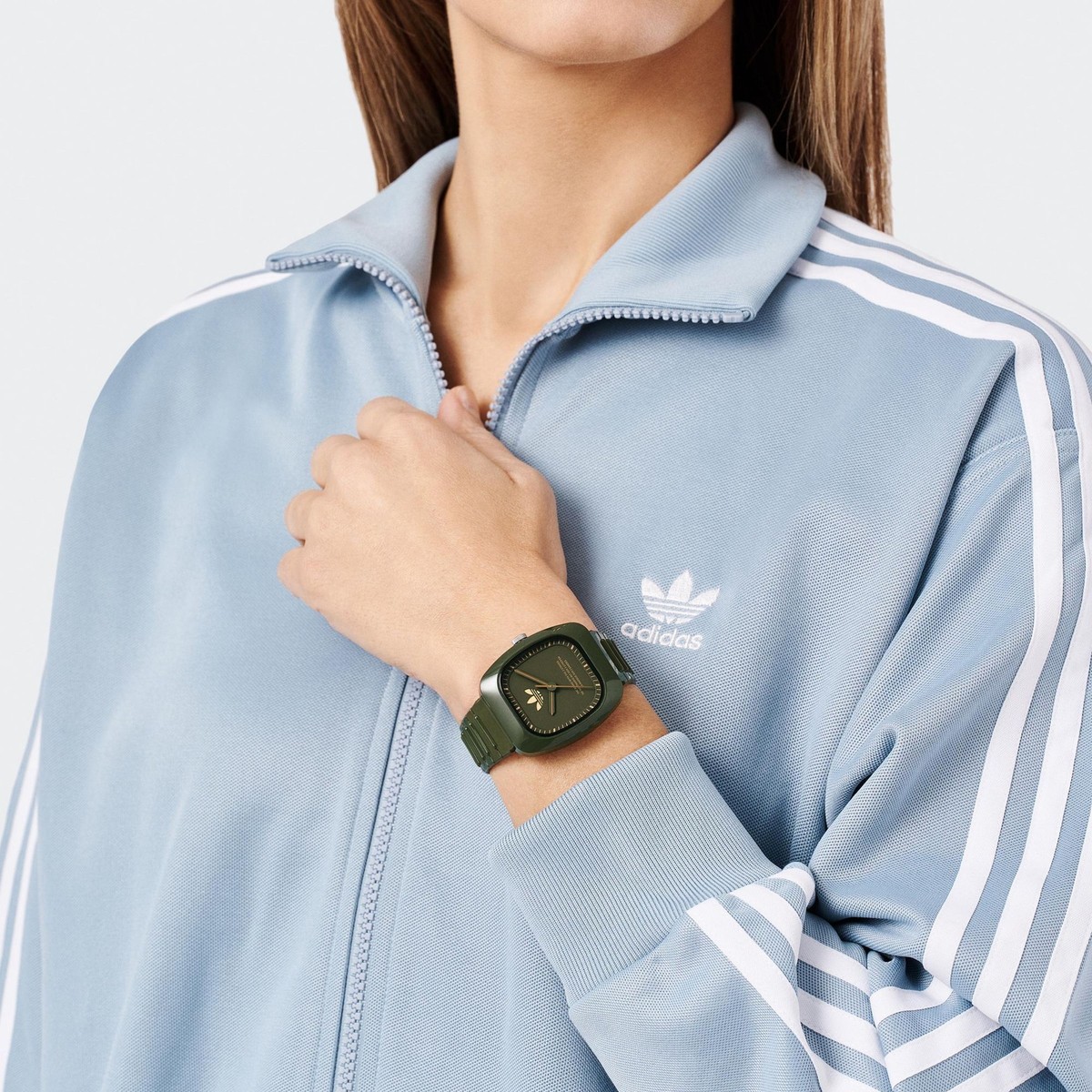 adidas backpacks and watches Adidas Unisex Watch Retro Wave One Ceramic Green AOSY24030