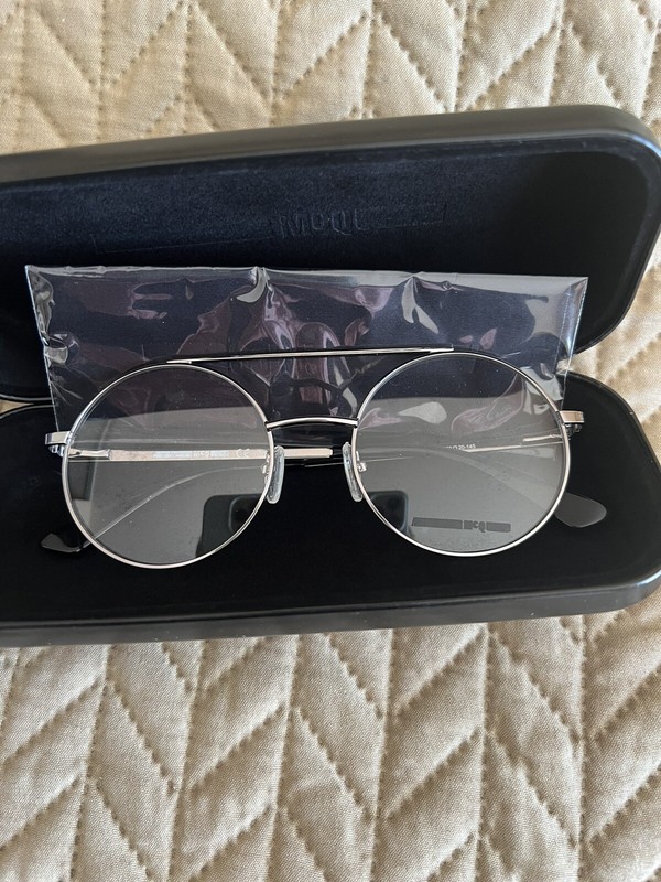 NEW Alexander McQueen MCQ Round Metal Optical Frame. MQ0140000352020-145