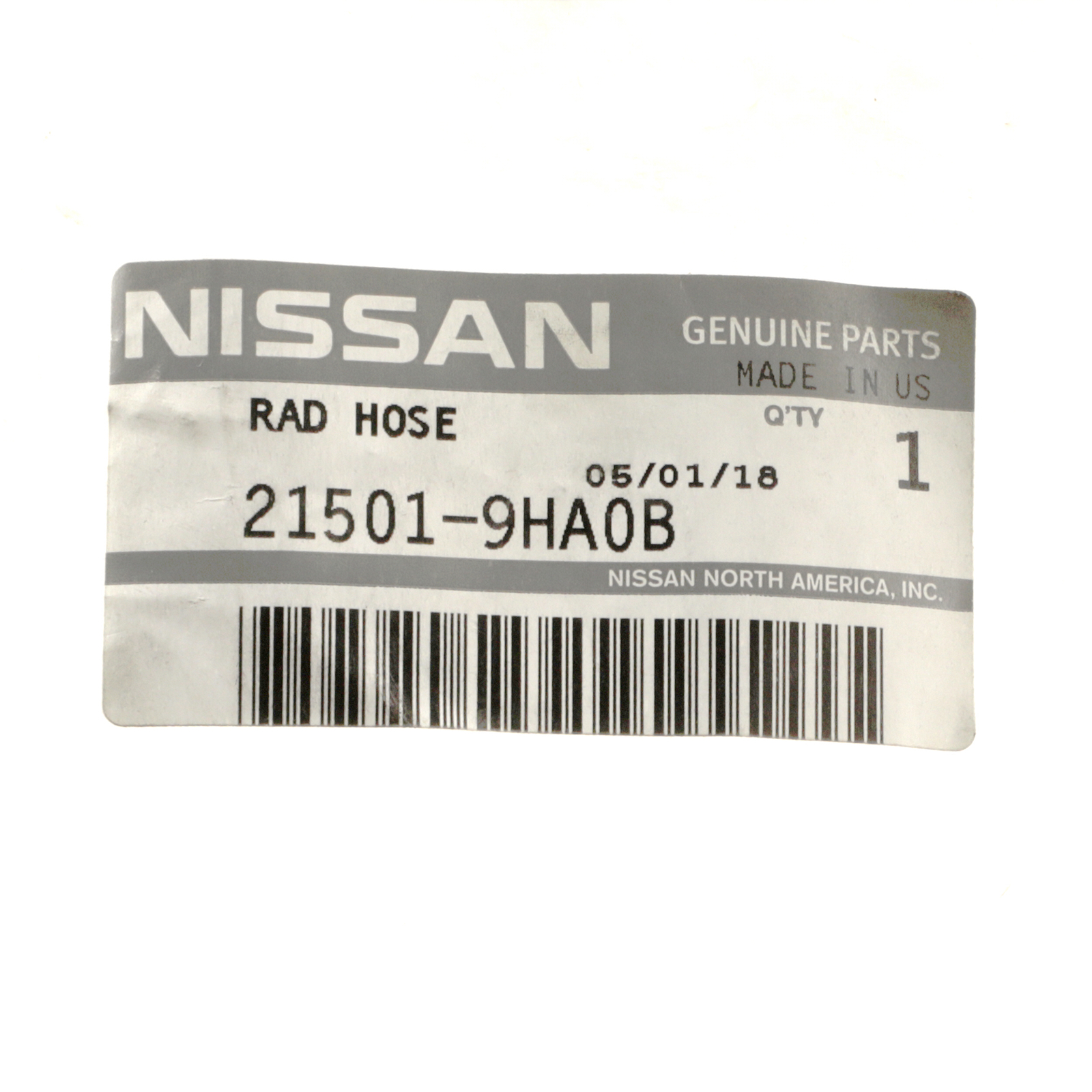 OEM 2007-2014 Nissan радиатор охлаждающей жидкости шланг верхний Altima ...