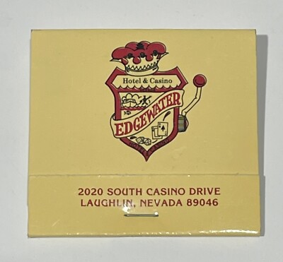 Vintage Matchbook Edgewater Hotel & Casino Laughlin, Nevada (5)