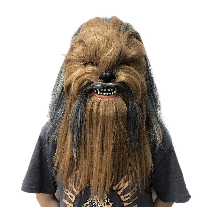 New Star Wars Chewbacca Mask Movie Force Awakening Ape Man Mask - Image 2 of 4