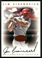 1996 Leaf Signature Series #NNO Jim Eisenreich Autographs Bronze