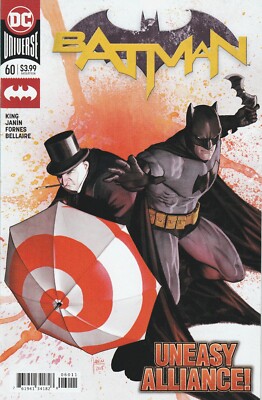 BATMAN #60 (2016) TOM KING / MIKEL JANIN ART & COVER ~ UNREAD NM