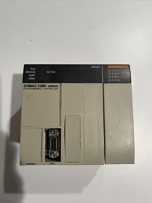 Omron CQM1-CPU21-E CPU Unit RS232 CQM1 CPU21 Controller Used Working