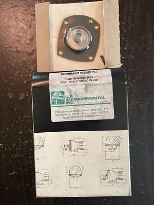 Pair US Air Filtration/ C.P. Environmental INC. M-25 Diaphragm Repair Kit