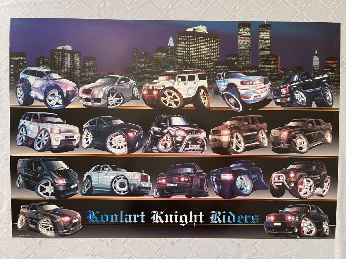 KOOLART KNIGHT RIDERS,CARS,SKYLINE GTR 32,RARE BEAUTIFUL 2005