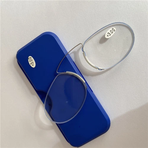 Ultradünne Lesebrille Nasenclip Optik Presbyopie +1,0 +1,5 +2,0 +2,5 +3,0 - Bild 19 von 28