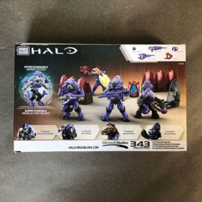 LOTTO 10 ACCESSORI LANCE PER HALO Mega Bloks Modellino Edificio