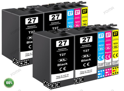 Patronen XXL für Epson 27 WF 3620 3640 7110 7210 7610 7615 7620 7710 7715 7720