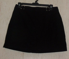 NEW WOMENS RAFAELLA comfort BLACK PULL ON SKORT SIZE LARGE