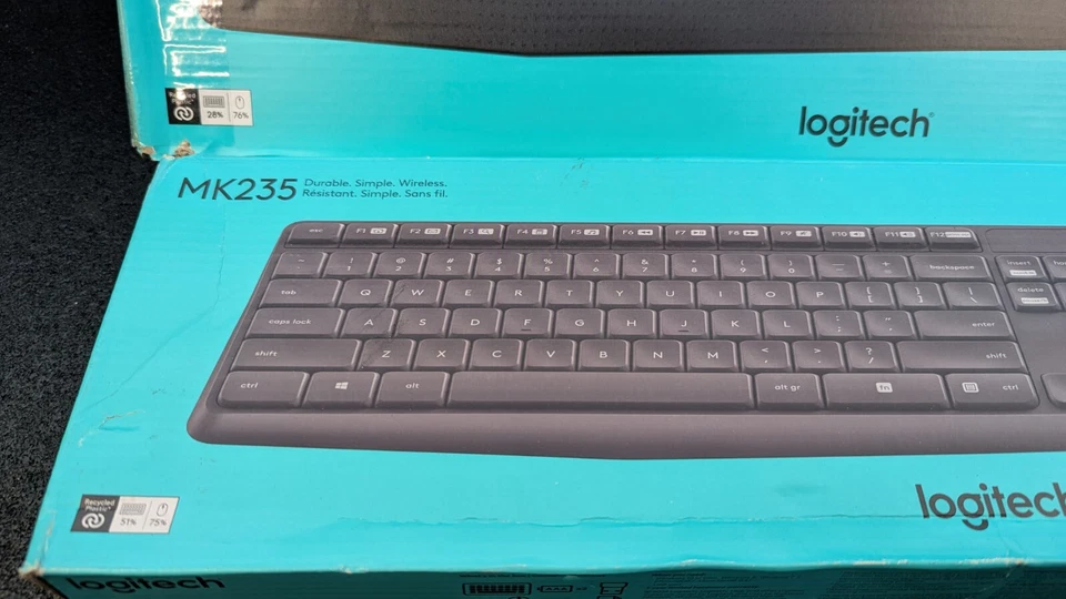 🔥New🔥 Logitech (2) MK345 & MK235 Wireless Keyboard and Optical Mouse Combo - Image 2 of 4