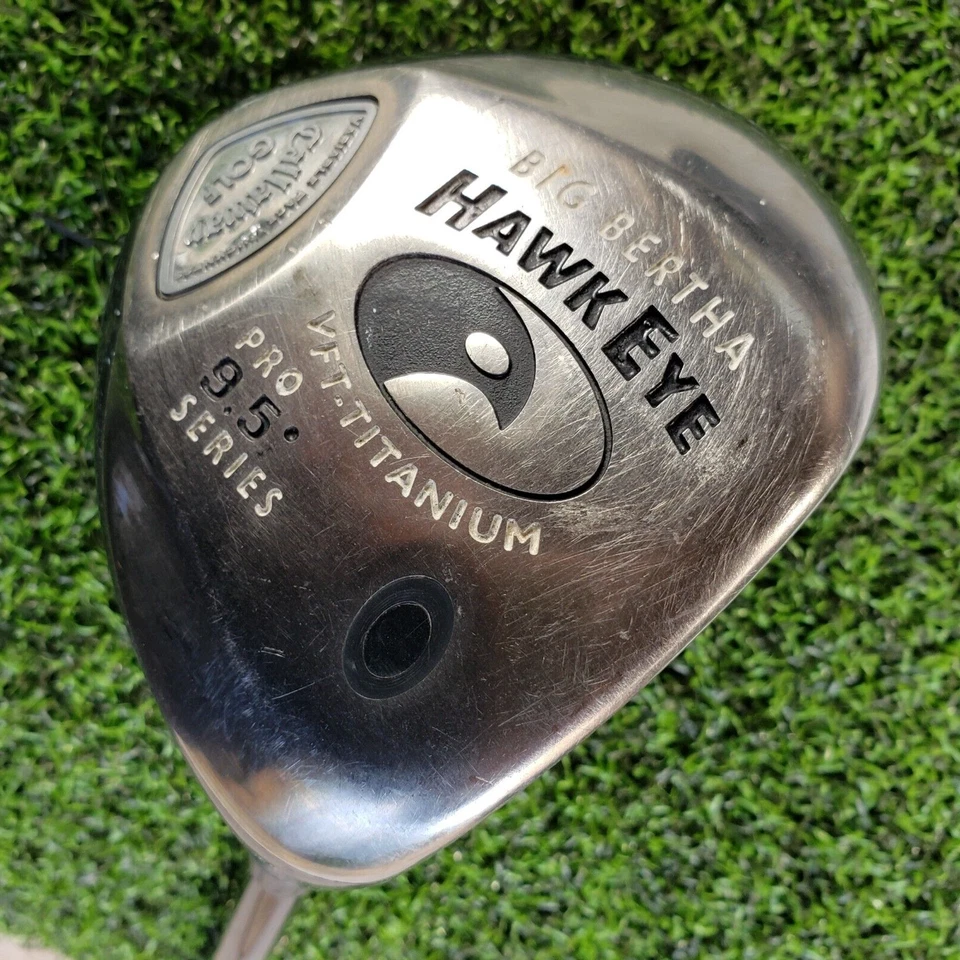 Callaway Pro Series 9.5 Hawkeye VFT Titanium Driver Tour Stiff H65 Graphite RH - Image 2 of 4