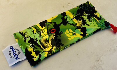 NEW! Oakley FROGSKINS JUPITER Camo Sunglasses +Red Iridium Display