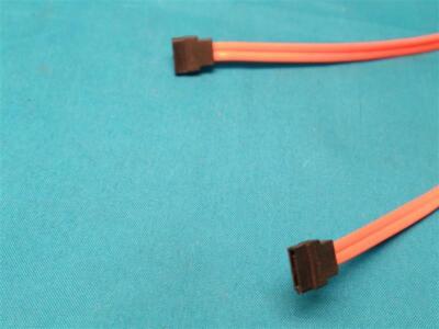 Foxconn 0DC094 DC094 E124936 AWM 2725 Orange SATA Straight Cable