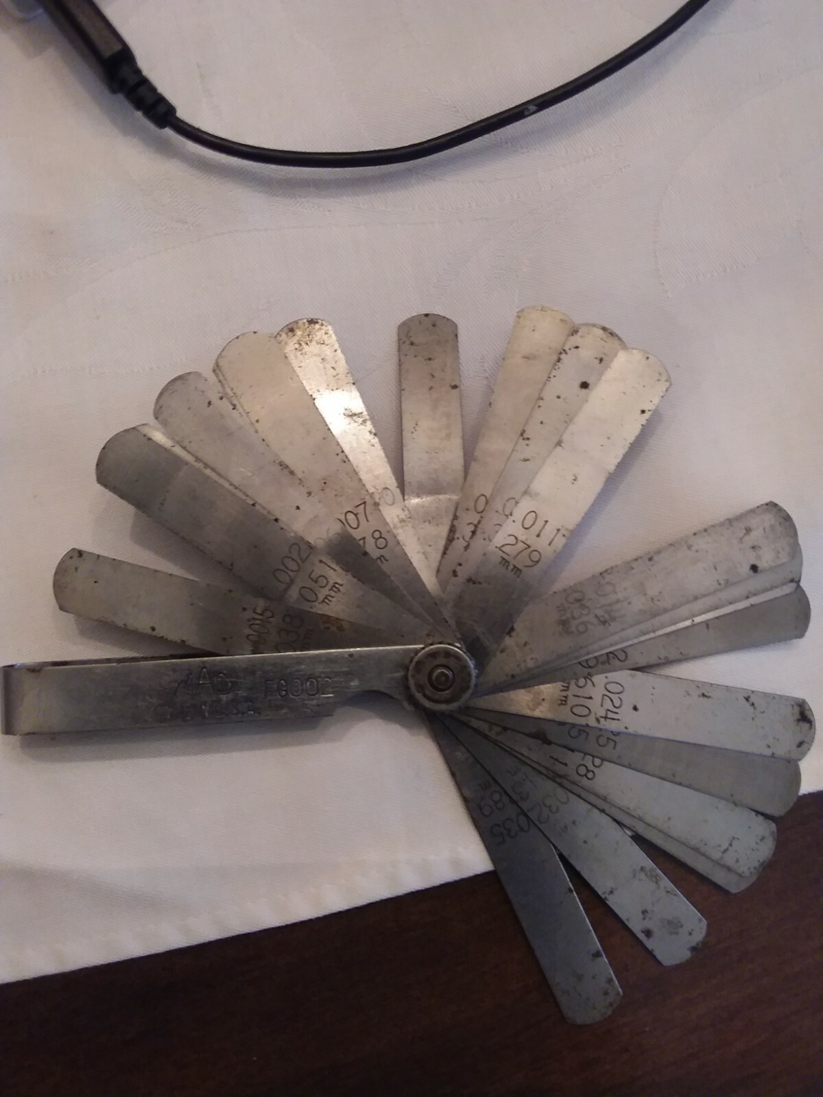 MAC Tools USA .0015 mm.032 mm Metric Feeler Gauge eBay