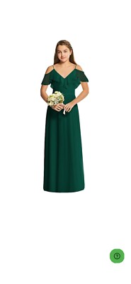 Dessy Junior Bridesmaid Dress New With Detached Tag- Hunter Green Size 10-JB-J | eBay Dessy Junior Bridesmaid Dress New With Detached Tag- Hunter Green Size 10-JB-J | eBay