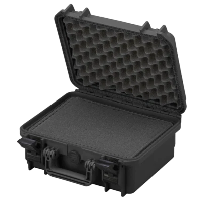 TOMCASE Outdoor Case + Rasterschaum | IP67 Koffer wasserdicht | Kamera Foto | 30x22x13