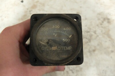 CHT cylinder head temperature gauge meter 200-2G1B 2 AN 5790-6 Thomas Edison