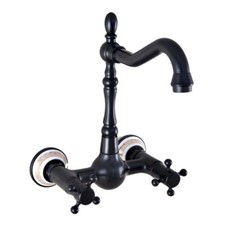 Black Oil Rubbed Brass Kitchen Wet Bar Bathroom Vessel Sink Faucet Tap snf877