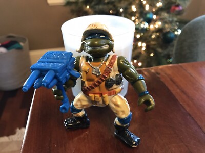 Teenage Mutant Ninja Turtles Mutant Military LIEUTENANT LEO Vintage 1991 TMNT