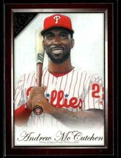 2019 Topps Gallery Wood Border Andrew McCutchen Philadelphia Phillies #83